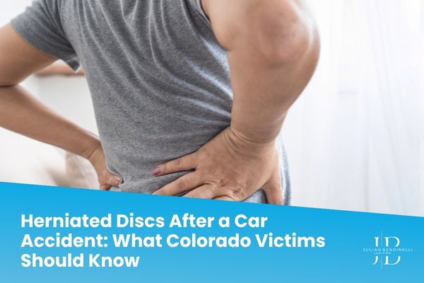 Herniated Discs After a Car Accident: What Colorado Victims Should Know