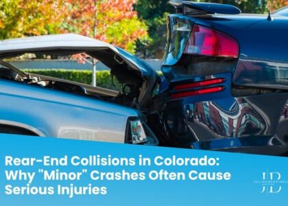 Rear-End Collisions in Colorado Why Minor Crashes Often Cause Serious Injuries