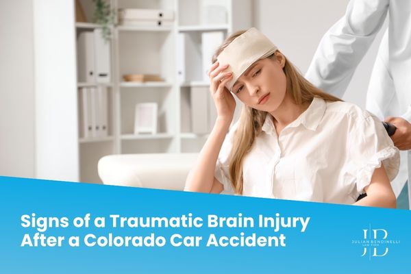 Signs of a Traumatic Brain Injury After a Colorado Car Accident