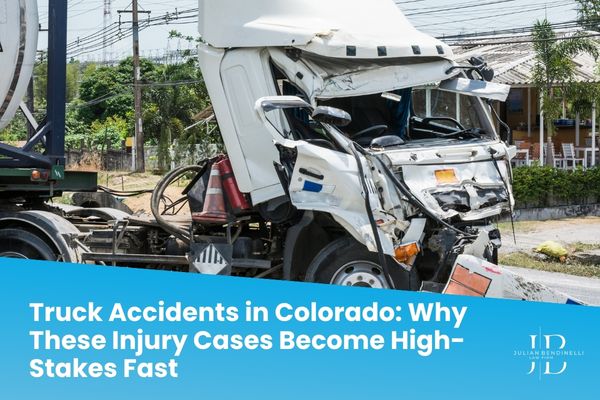 Truck Accidents in Colorado: Why These Injury Cases Become High-Stakes Fast