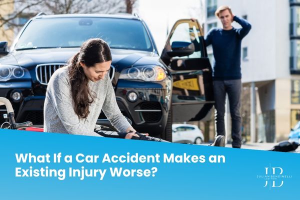 What If a Car Accident Makes an Existing Injury Worse?