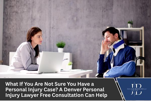 What If You Are Not Sure You Have a Personal Injury Case? A Denver Personal Injury Lawyer Free Consultation Can Help