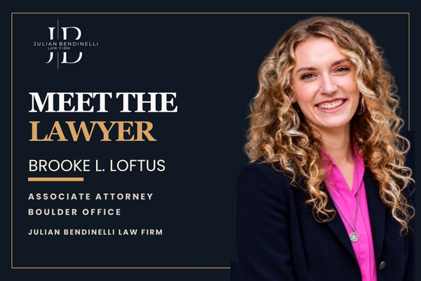 Julian Bendinelli Law Firm Welcomes Brooke Loftus to the Boulder Office