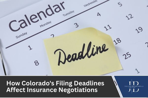 How Colorado's Filing Deadlines Affect Insurance Negotiations