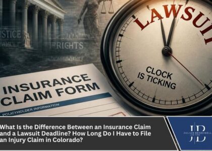 What Is the Difference Between an Insurance Claim and a Lawsuit Deadline_ How Long Do I Have to File an Injury Claim in Colorado