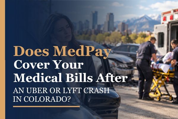 Does MedPay Cover Your Medical Bills After an Uber or Lyft Crash in Colorado